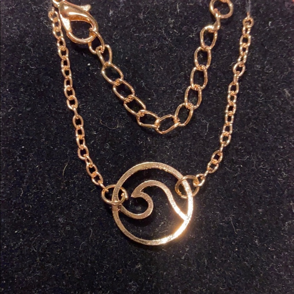 Dainty Gold Ocean Bracelet